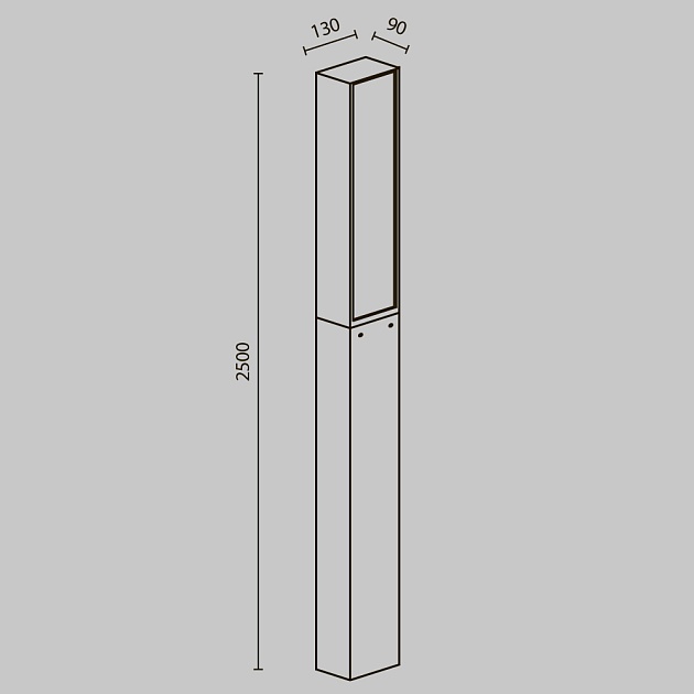 Садово-парковый светильник Maytoni Outdoor O470FL-L40GF3K изображение 8 Садово-парковый светильник Maytoni Outdoor O470FL-L40GF3K Фото № 8