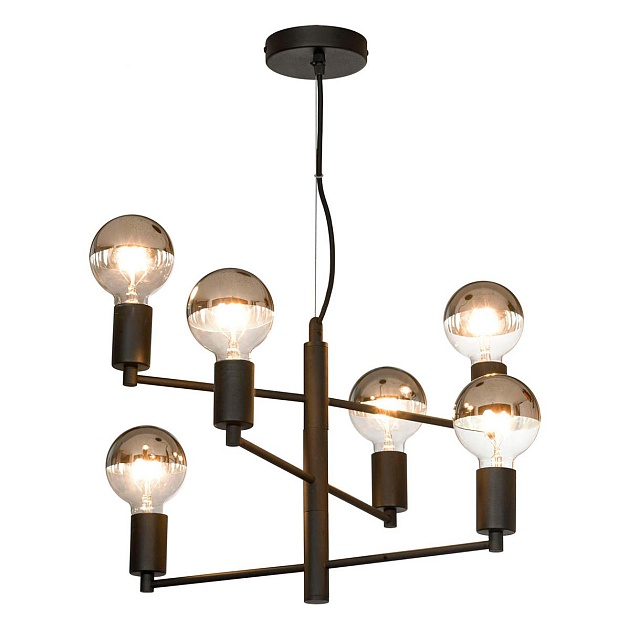 Подвесная люстра Lussole Lgo HURON LSP-8156-S изображение 1 Подвесная люстра Lussole Lgo HURON LSP-8156-S Фото № 1