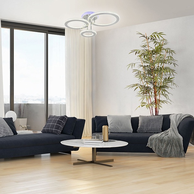 Потолочная светодиодная люстра Escada Venus 10297/3LED BL Фото № 2