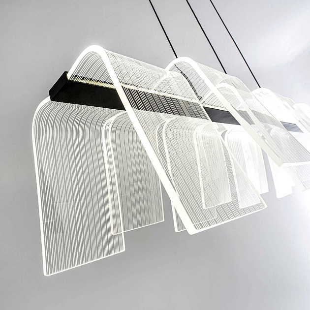 Подвесной cветильник LED4U L7709-970 BK Фото № 6