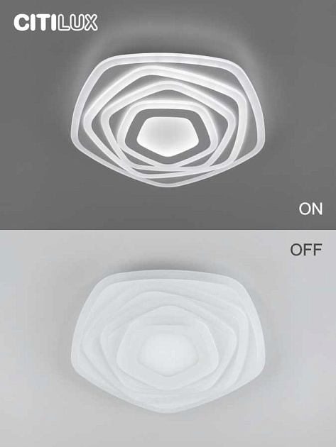 Потолочный светодиодный светильник Citilux Триест Смарт CL737A54E Фото № 26