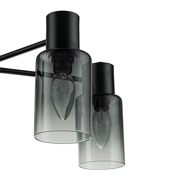 Потолочная люстра Escada Diversity 2120/5P Black изображение 3 Потолочная люстра Escada Diversity 2120/5P Black Фото № 3