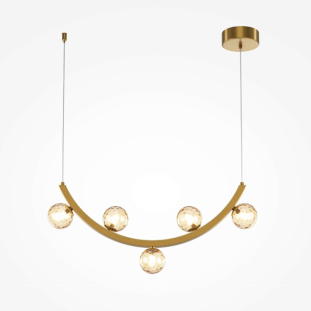 Подвесная светодиодная люстра Maytoni Ambre MOD331PL-L12BS3K Фото № 6