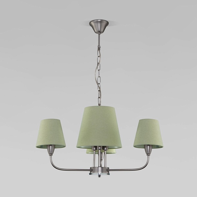 Подвесная люстра Eurosvet Milos 60153/6 никель изображение 1 Подвесная люстра Eurosvet Milos 60153/6 никель Фото № 1