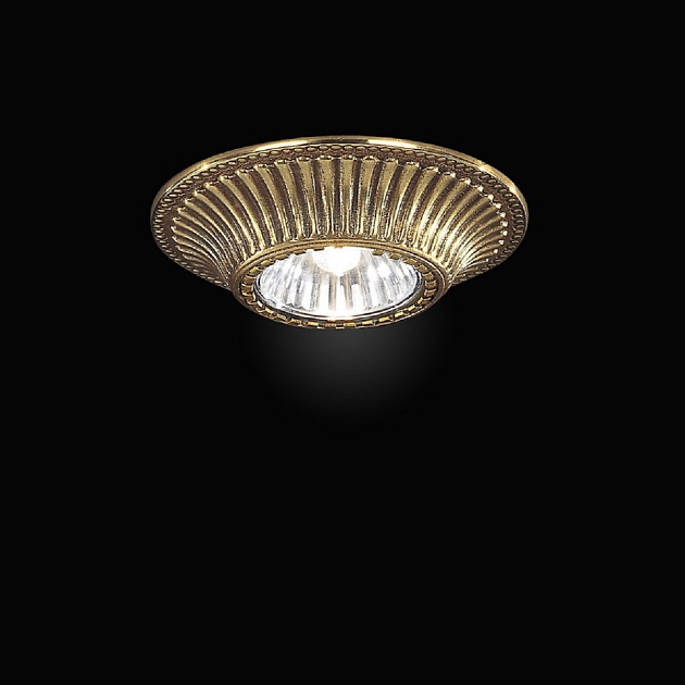 Встраиваемый светильник Reccagni Angelo Spot 1078 Oro изображение 1 Встраиваемый светильник Reccagni Angelo Spot 1078 Oro Фото № 1