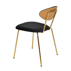 Кухонный стул Stool Group Ники черный 139014 BLACK FUT-84 4