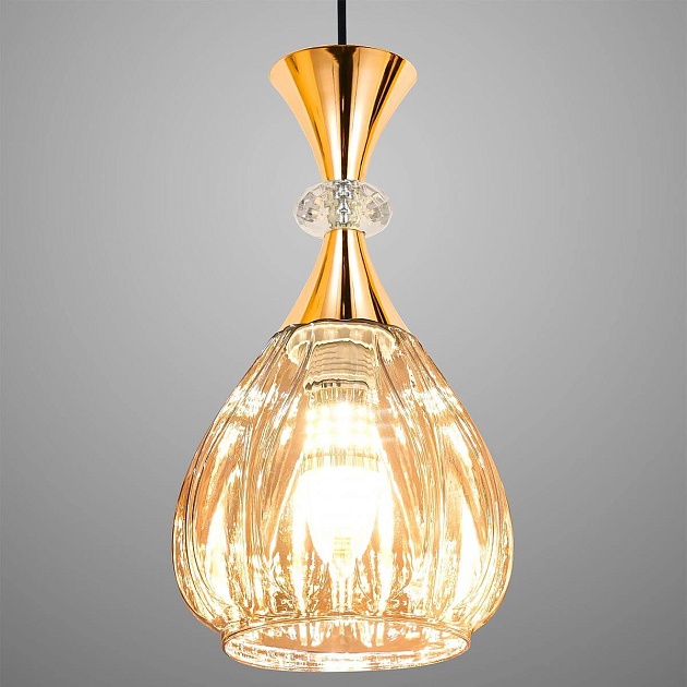 Подвесной светильник Reluce 09015-0.9-05L Amber Фото № 3