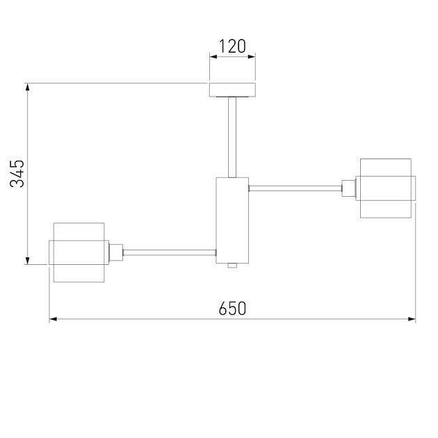 Потолочная люстра Eurosvet Arcada 70127/6 черный Фото № 3