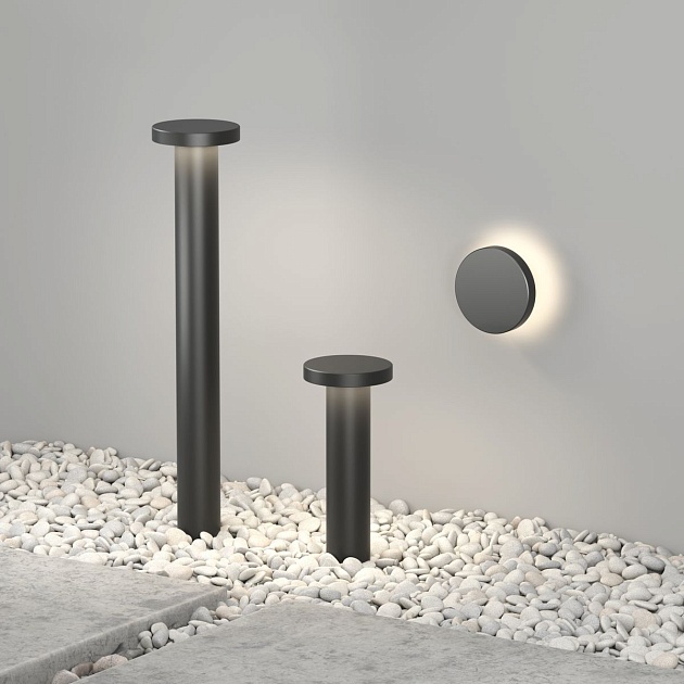 Уличный настенный светодиодный светильник Denkirs Dramen DK9701-BK Фото № 2