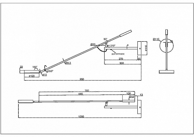 Светодиодный спот Maytoni Fad MOD070WL-L6W3K Фото № 5