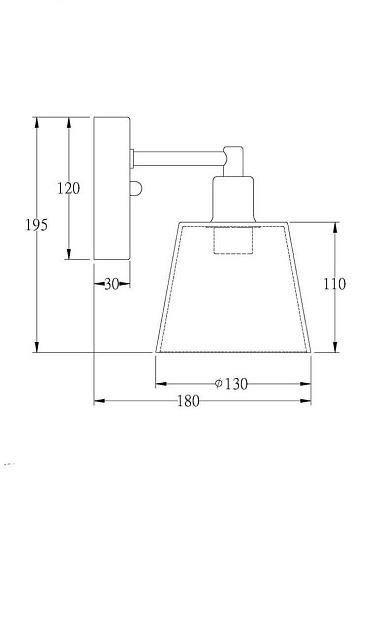 Бра Lucide Vitri 71265/01/17 изображение 2 Бра Lucide Vitri 71265/01/17 Фото № 2