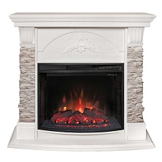 Электрокамин Realflame Athena GR WT с очагом Evrika 25,5 314132