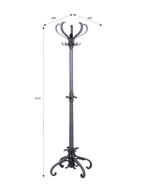 Напольная вешалка Мебелик В 2Н 006770 Фото № 3