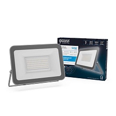 Прожектор светодиодный Gauss Qplus 50W 6500К 690511350 2