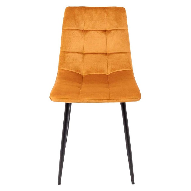 Кухонный стул AksHome Dallas горчичный, велюр 76330 Фото № 8