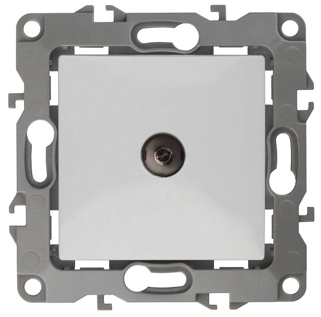 ТВ-розетка одиночная ЭРА 12 12-3101-01 Б0014705 Фото № 1