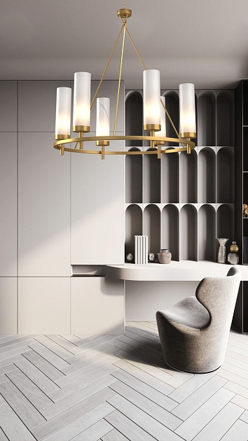 Подвесная люстра Milosh Tendence 0882CL-6GD Фото № 7