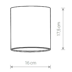 Абажур Nowodvorski Cameleon Barrel Wide S 8515 1