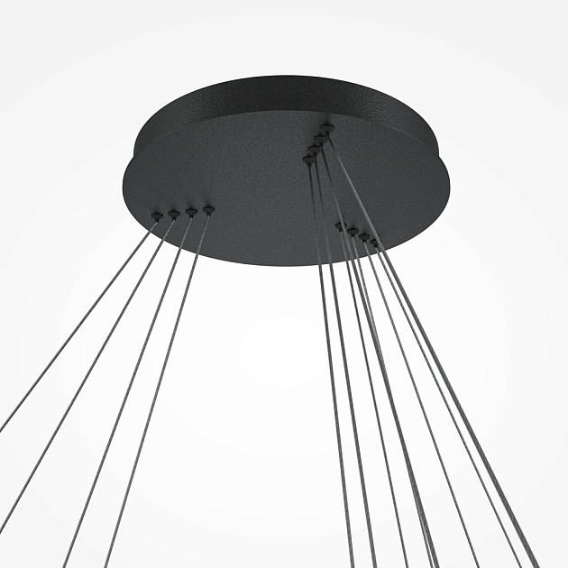 Подвесной светодиодный светильник Maytoni Rim MOD058PL-L174BK изображение 5 Подвесной светодиодный светильник Maytoni Rim MOD058PL-L174BK Фото № 5