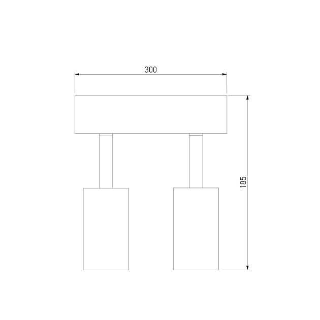 Спот Eurosvet Bronze 20063/4 LED античная бронза Фото № 1