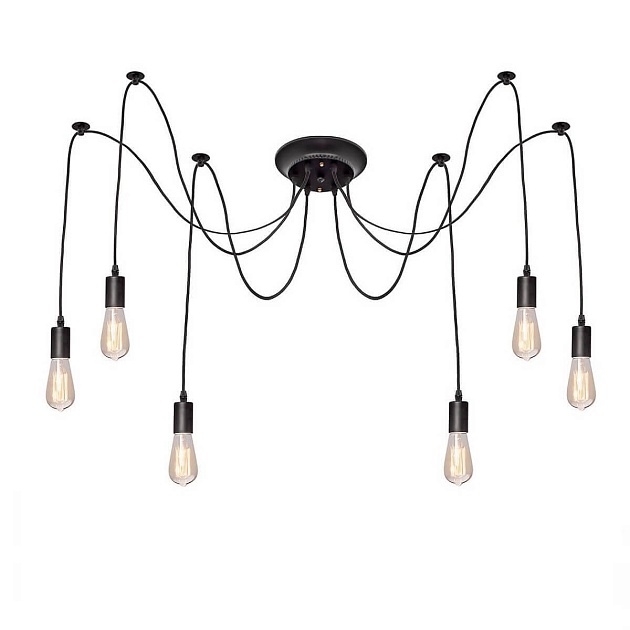 Подвесная люстра Loft IT Spider Loft1162/6 Фото № 1