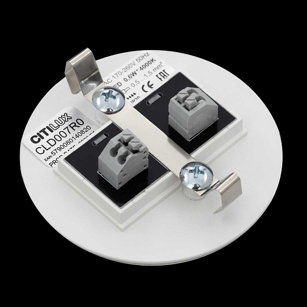 Встраиваемый светодиодный светильник Citilux Скалли CLD007R0 изображение 6 Встраиваемый светодиодный светильник Citilux Скалли CLD007R0 Фото № 6