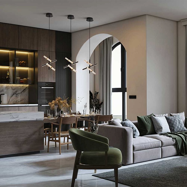 Подвесной светильник Freya Modern FR5557PL-L22B Фото № 7