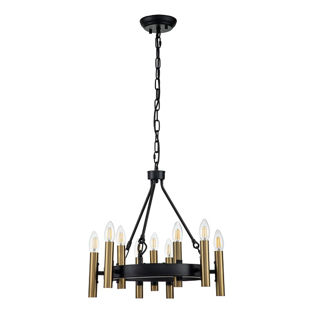 Подвесная люстра Indigo Cero 13009/9P Black V000207 Фото № 2