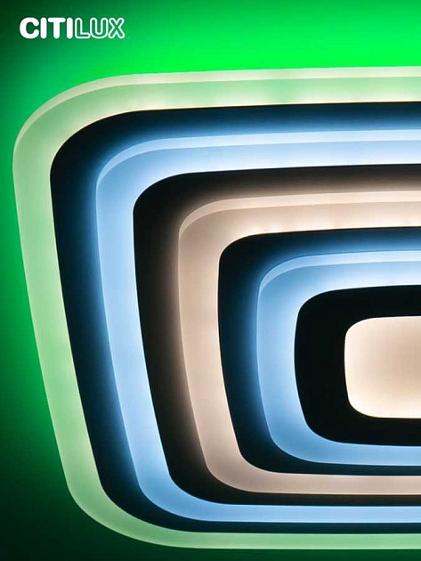 Потолочный светодиодный светильник Citilux Триест Смарт CL737A100E Фото № 16