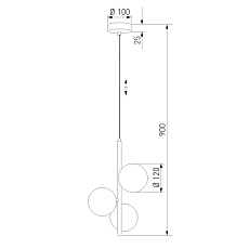 Подвесной светильник TK Lighting 6188 Estera Brown 1