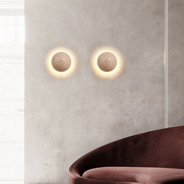 Настенный светодиодный светильник Lussole Moon LSP-7329 изображение 3 Настенный светодиодный светильник Lussole Moon LSP-7329 Фото № 3