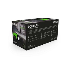 Ручной светодиодный фонарь Gauss аккумуляторный 135х70 40 лм GF104 1