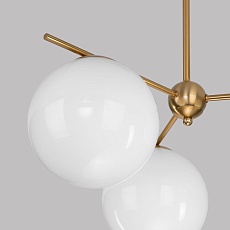 Подвесная люстра Eurosvet Marbella 60147/3 латунь 2