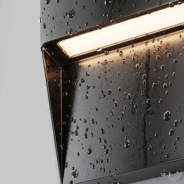 Уличный настенный светодиодный светильник Maytoni Mane O047SL-L3B3K изображение 4 Уличный настенный светодиодный светильник Maytoni Mane O047SL-L3B3K Фото № 4