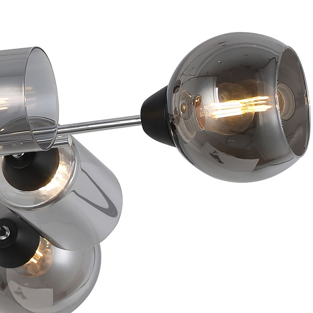 Потолочная люстра Illumico IL8243-8COU-79 BK CR Фото № 3