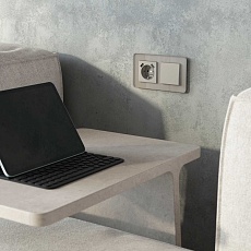 Накладка для розетки USB (дымчатый) W1279504/ a069466 1