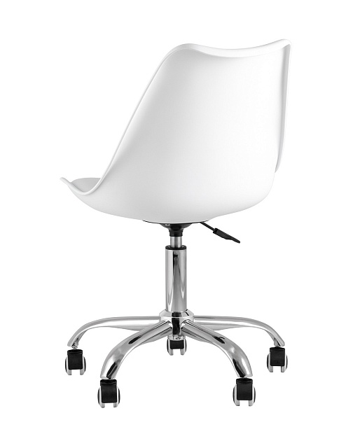Офисный стул Stool Group BLOK пластиковый белый Y818 white изображение 6 Офисный стул Stool Group BLOK пластиковый белый Y818 white Фото № 6