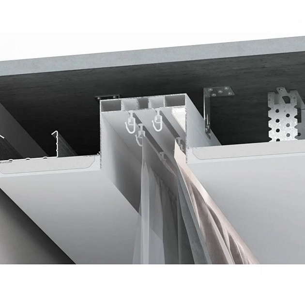 Скрытый карниз FerGipps черный СК 60 УТ000001752 Фото № 3