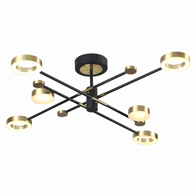 Потолочная светодиодная люстра Odeon Light Midcent Denzel 4321/55CL Фото № 3
