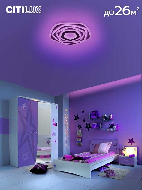 Потолочный светодиодный светильник Citilux Триест Смарт CL737A54E Фото № 23