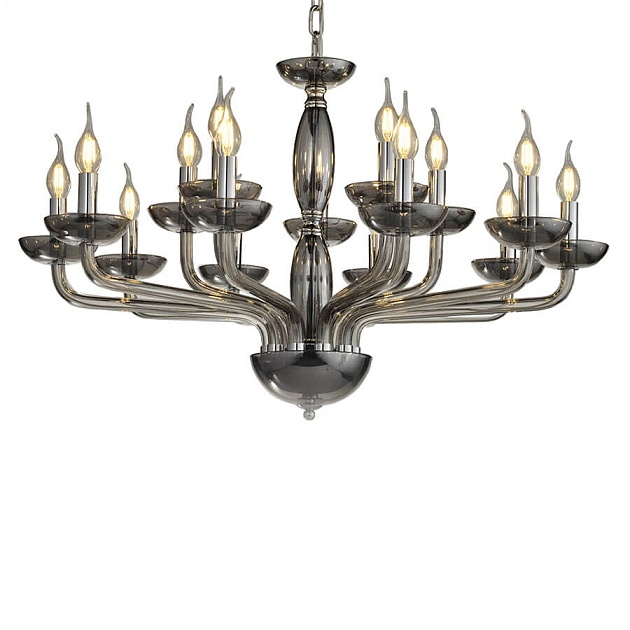 Подвесная люстра Newport 12615/C smoke М0062019 изображение 1 Подвесная люстра Newport 12615/C smoke М0062019 Фото № 1