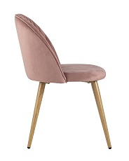Кухонный стул Stool Group Лион Страйпс велюр розовый DC-69030G HLR-44 2