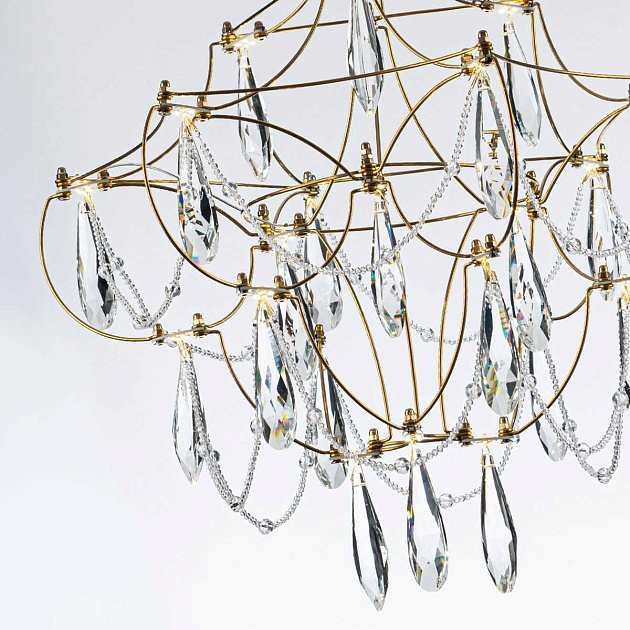 Подвесная светодиодная люстра Modelux Premium ML.5601.400P BS Фото № 3