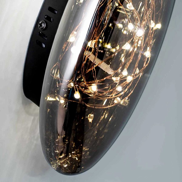 Настенный светодиодный светильник Modelux Modestyle MS.6512.220 BK Фото № 5