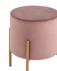 Пуф Stool Group Кейси велюр пыльно-розовый vd-keysi-b15 3