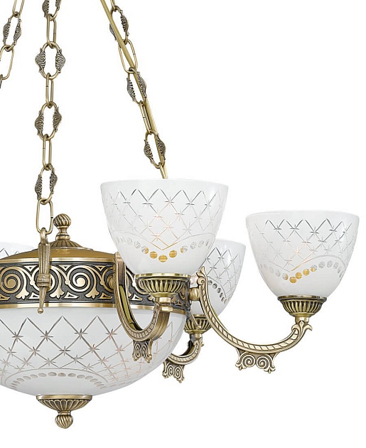 Подвесная люстра Reccagni Angelo L 7052/6+2 Фото № 2