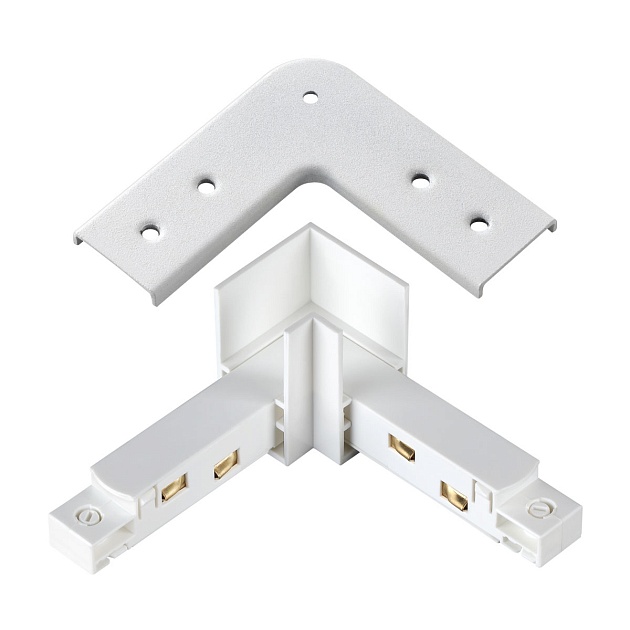 Коннектор L-образный для низковольтного шинопровода Novotech Shino Flum 135104 изображение 1 Коннектор L-образный для низковольтного шинопровода Novotech Shino Flum 135104 Фото № 1