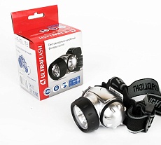 Налобный светодиодный фонарь Ultraflash Headlite от батареек 70х60 15 лм LED5351 10260 4