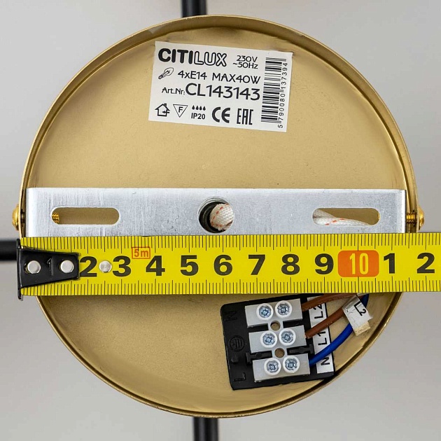 Потолочная люстра Citilux Шарлиз CL143143 Фото № 4