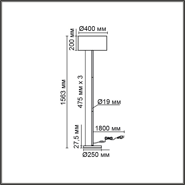 Торшер Lumion Moderni Nikki 8250/2F изображение 2 Торшер Lumion Moderni Nikki 8250/2F Фото № 2